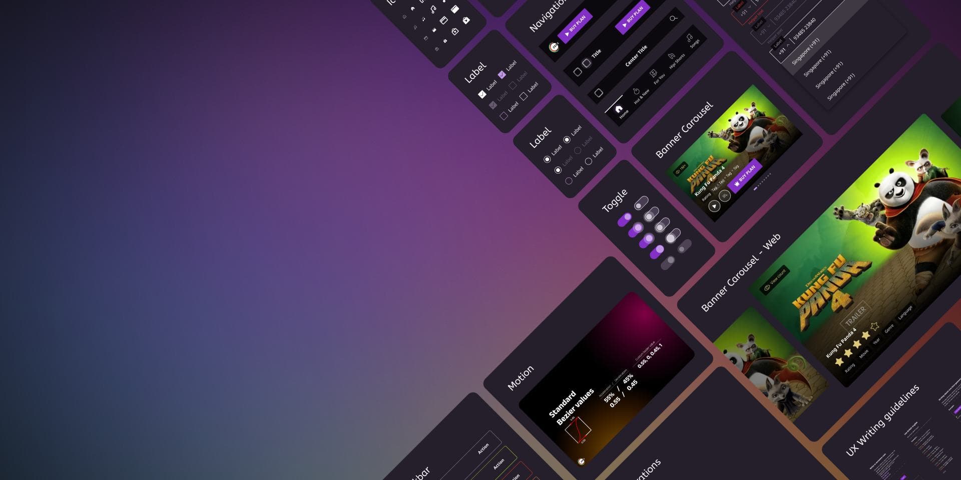 ZEE5 Design System preview